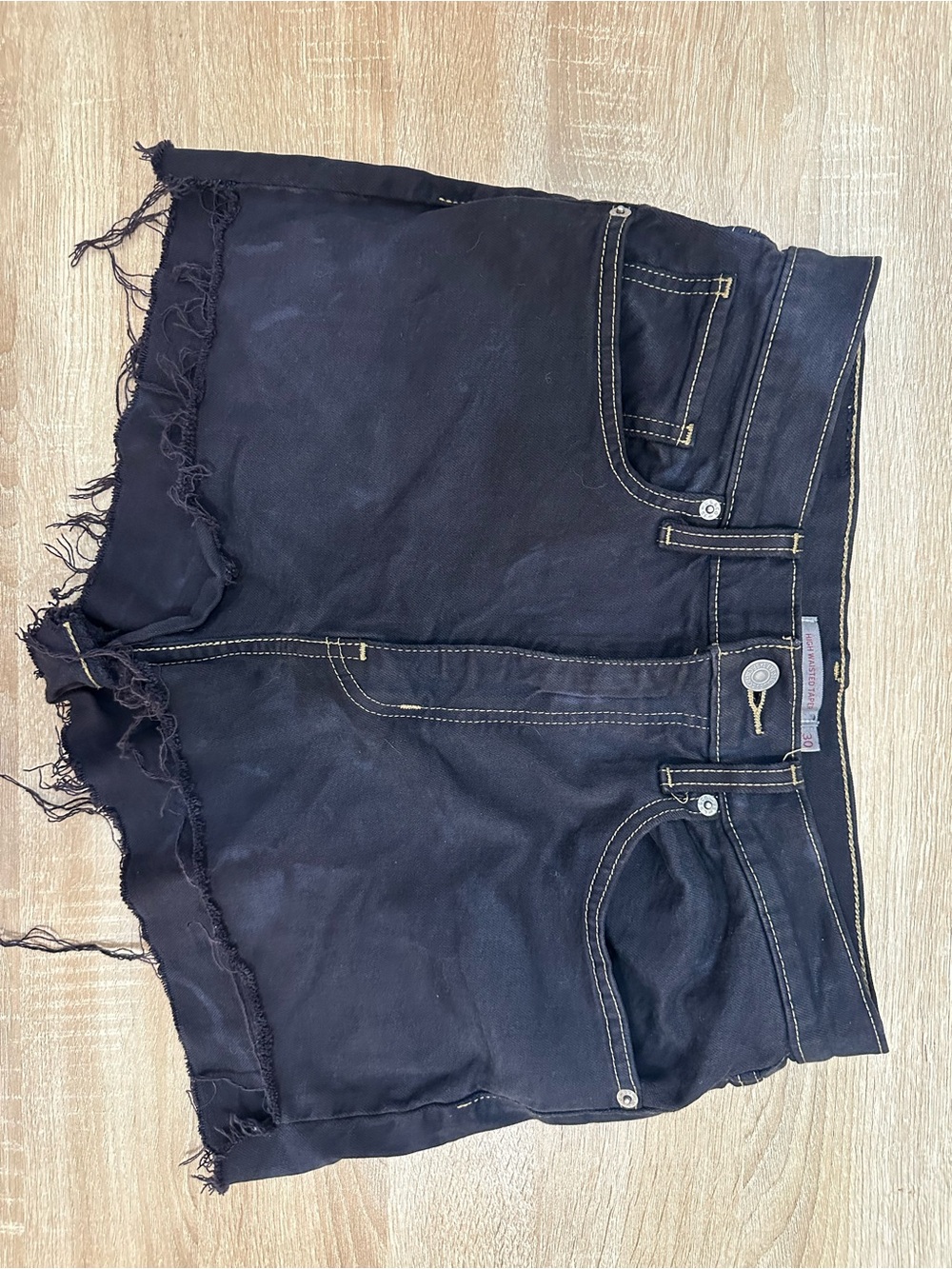 Levi’s size 30 high waisted shorts